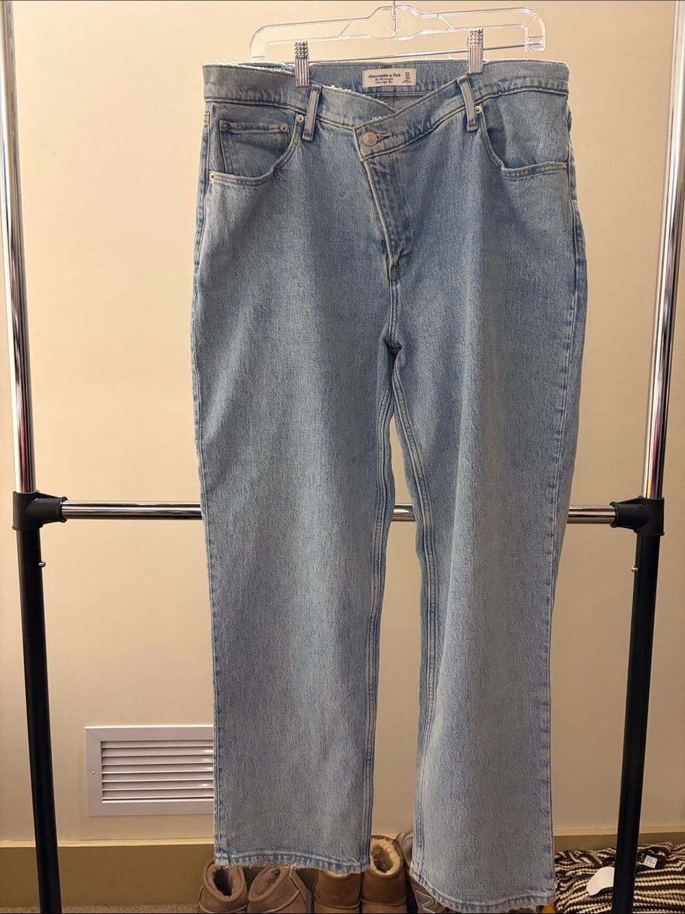 Abercrombie & Fitch Light Blue Woman’s Straight Jeans